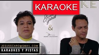 Video thumbnail of "KARAOKE Juan Gabriel y Marc Anthony - Yo te recuerdo"