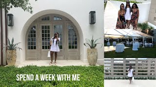 VLOG: Spend a week with me | Girls weekend, Alys Beach, Destin, parasailing | DOSE OF DEE