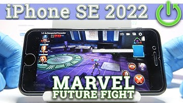 Apple iPhone SE 2022 - Marvel Future Fight | Gaming TEST 😱| A15 Bionic