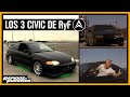 🔰 TODO Sobre Los 3 HONDA CIVIC de RAPIDO Y FURIOSO | ANDEJES