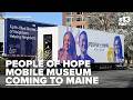 Museum on wheels stops in Maine to spotlight rising need, neighborly help
