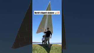 World&#39;s Biggest Paper Airplane Tutorial 🤩✈️ , Paper Plane Fly Far , Best Paper Plane #craft #shorts