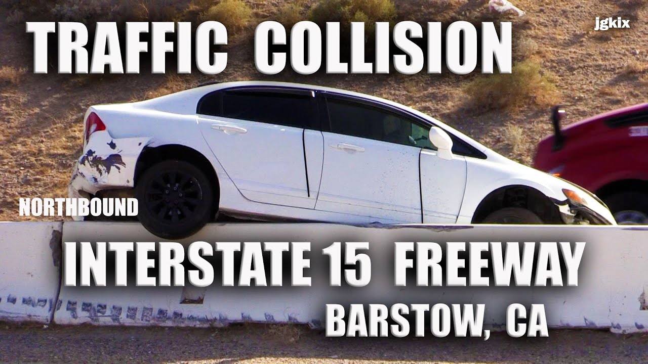 Traffic Collision Barstow, CA YouTube