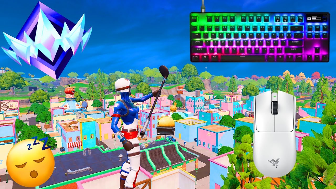 *NEW* FORTNITE SQUID GAME MAP🏆SteelSeries Apex Pro TKL ASMR🤩Satisfying Keyboard Fortnite 240 FPS 4k