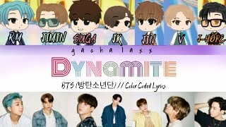 BTS &#39;Dynamite&#39; Color Coded Lyrics || Gacha Club