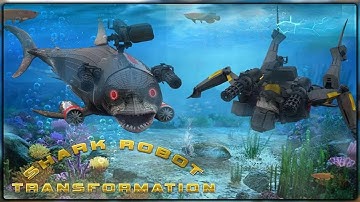 Hungry Shark Robot Transform Android Gameplay