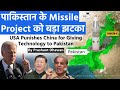 Huge loss to pakistans missile project as us imposes sanctions on chinesecompanies