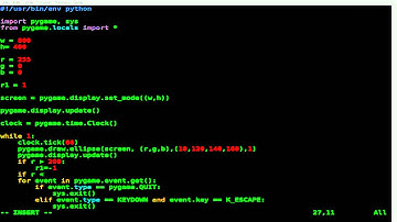 Draw an Ellipse in PyGame - Python - Linux