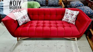 How to make U shape modern sofa couch