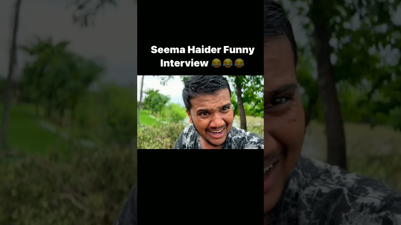 Seema Haider Funny Interview 😂 #fyp #comedy #roast #seemahaider #ytshorts