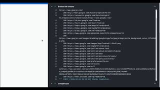 My Broken Link Checker demo