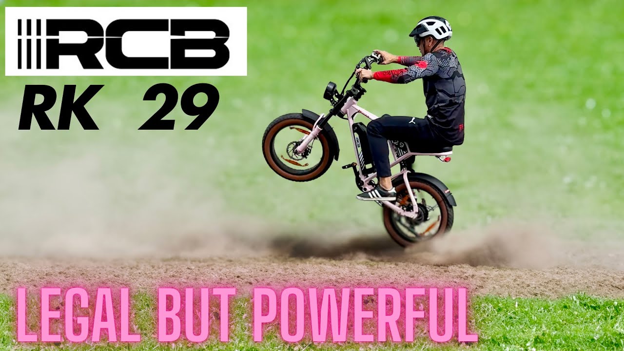 RCB RK29 Fat e_bike - LEGAL BUT POWERFUL - FULL TEST