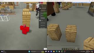 Roblox minecraft crossplay