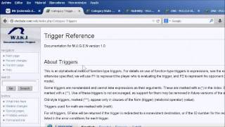 Mugen Tutorial - Syntaxis de programacion