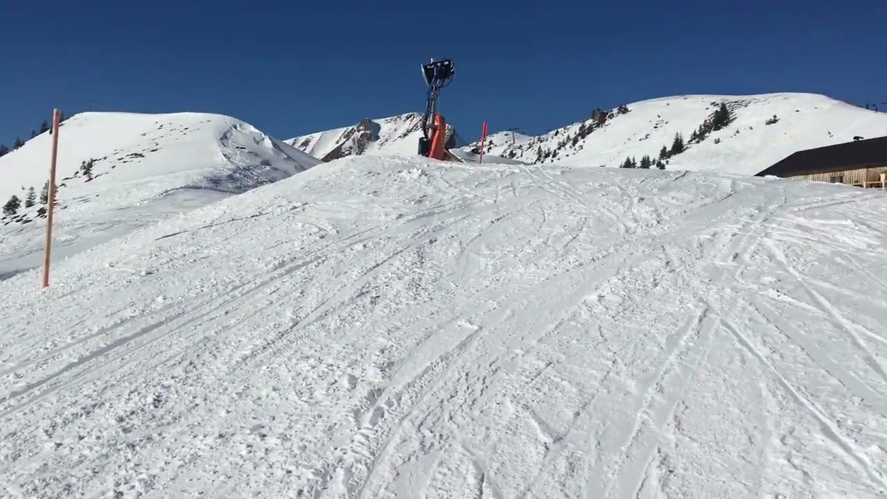 Skigebiet Mellau-Damüls menschenleer zu Covid Zeiten #mellau #damüls #skigebiet