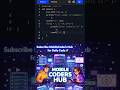 Mobile Coders Hub | C Programming Day 47/100 –Array Input Output #CProgramming #100DaysOfCode