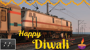 DIWALI SPECIAL STREAM | Punjab Mail Train Journey from NDLS | Railworks TS #indianrailways