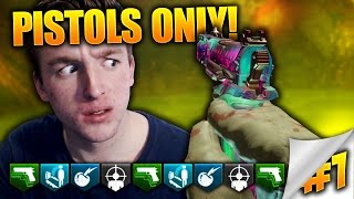 REVELATIONS BAD PERK PISTOL ONLY CHALLENGE #1 ~ Black Ops 3 Zombies Gameplay!