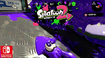 Nintendo Splatoon 2 Rainmaker Splat Charger Gameplay Multiplayer Switch