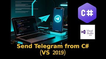 How to send Telegram messages in C# (VS 2019)