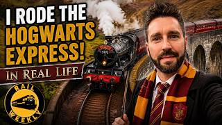Harry Potter Magic Meets REAL Railroading: The Jacobite Steam Train