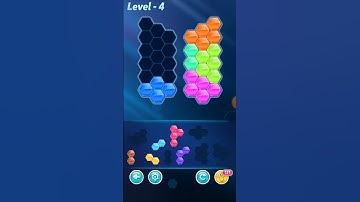 Block Hexa Puzzle Hero Level 4 Walkthrough
