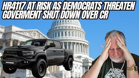 HR4117 At Risk As Democrats Threaten Government Shut Down Over Healthcare. Will We Lose On Emissions