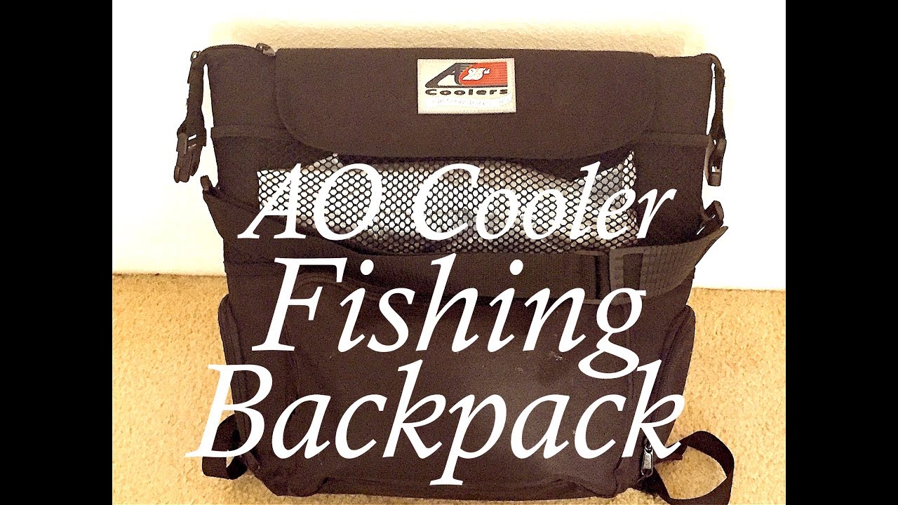 AO Cooler Insulated Fishing Backpack! 