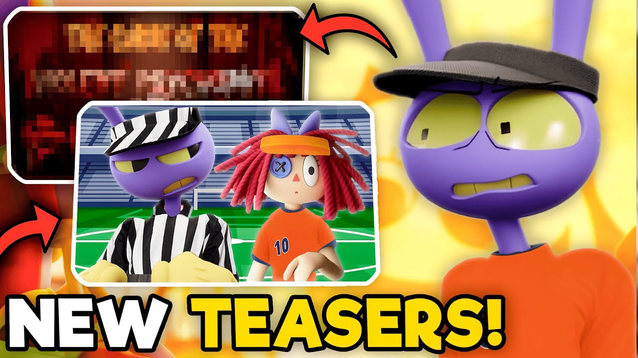 New TEASERS for EPISODE 5!? - The Amazing Digital Circus - YouTube