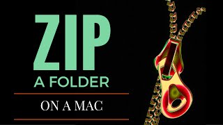 How to Zip a Folder on a Mac
