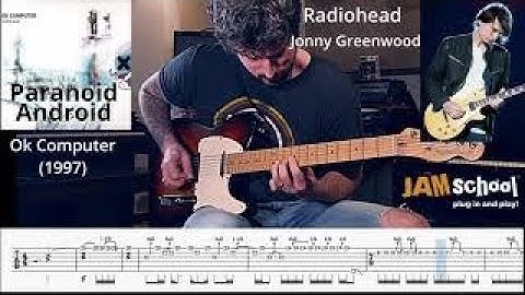 Radiohead Paranoid Android Jonny Greenwood Guitar Solo