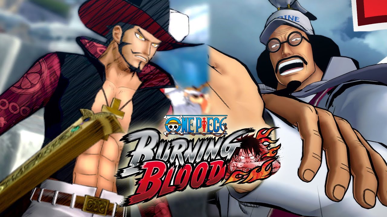 One Piece Burning Blood Gameplay Sengoku vs Mihawk - YouTube