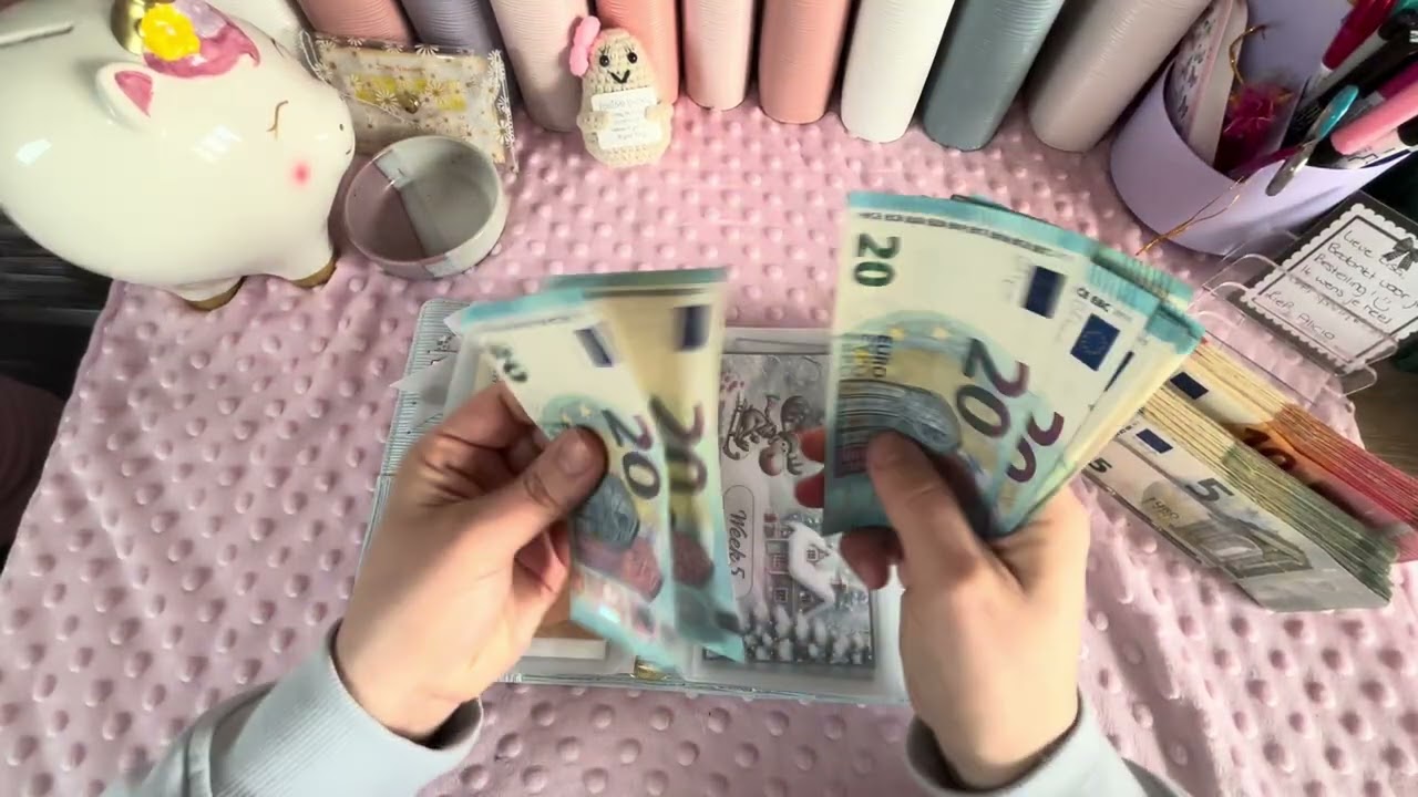 Salaris verdelen over de maandmap🥰 Happy mail van @CashStuffingCreationsbyAS 🥰🩷