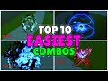 Top 10 new easiest oneshot combos  blox fruits update 20