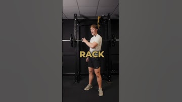 How to correctly unrack the bar for a squat