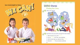 We Can! 3 - Unit 6: Chores || CS Learn English ||
