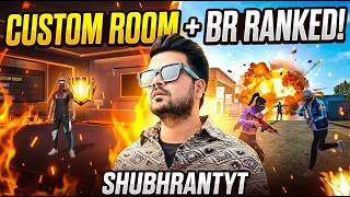 🔴[Live] Road To 50k 🗿Top 1 Grandmaster Rank Push🔥- Free Fire Live II Shubhrantyt