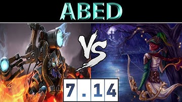 Abed [Tinker] vs [Windranger] ► SEA Ranked ► Dota 2 7.14