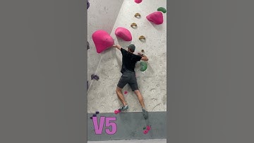 Really Fun Slab V5 (6c) #bouldering #climbing