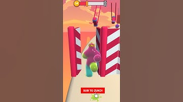 Blob Runner 3d - REVERSE Gameplay video #shorts 3