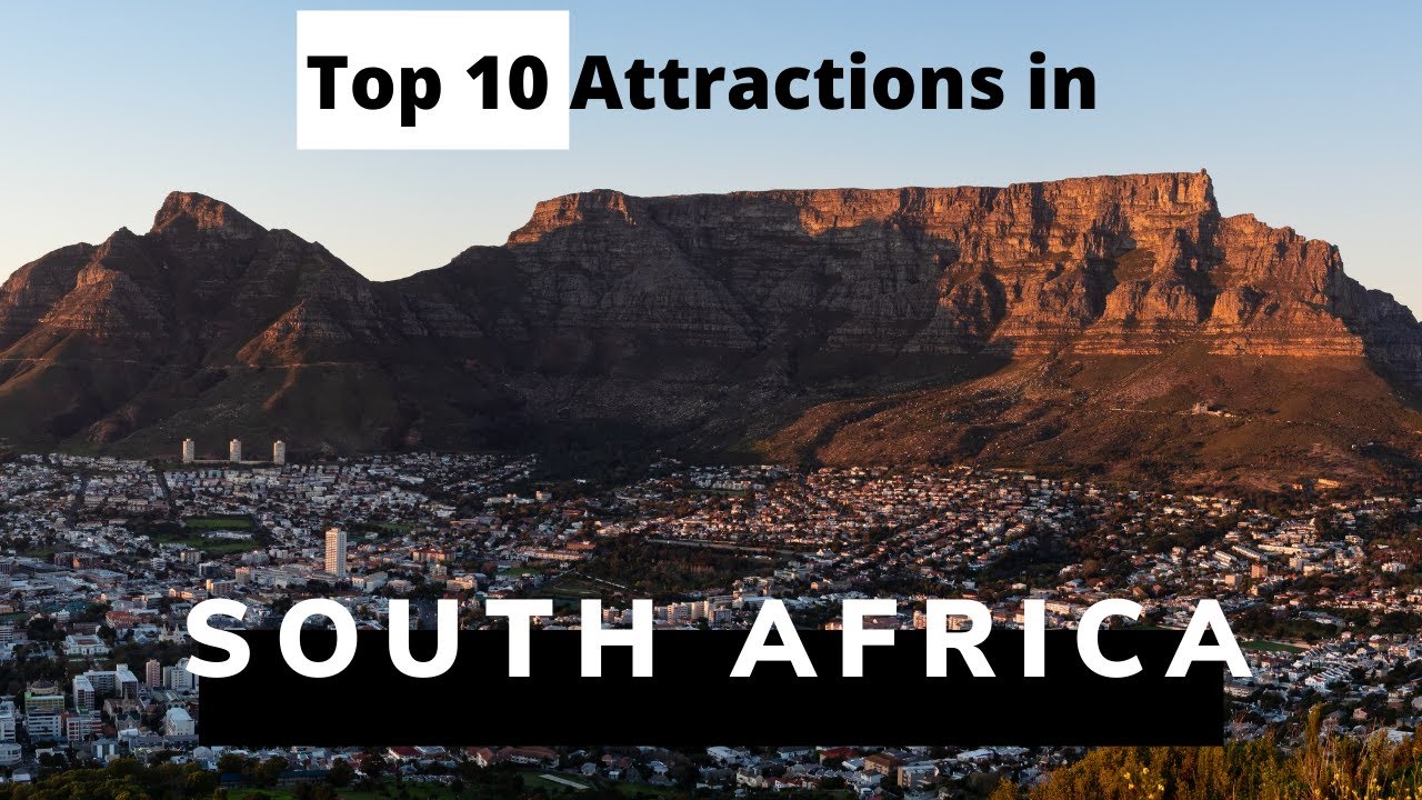 Top 10 Attractions in South Africa - YouTube