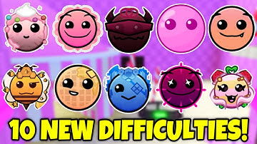 How to get ALL 10 NEW DIFFICULTIES in ZONE 9 in Find the Difficulty Faces! [440] - Roblox