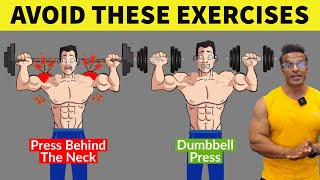 4 Shoulder Exercises Beginners Should Avoid | What To Do Instead | Yatinder Singh