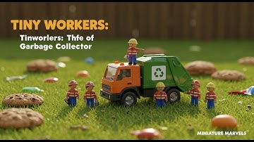 Tiny Workers | The Life of a Garbage Collector | Miniature Marvels Series