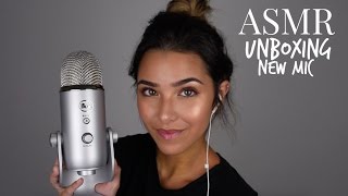 ASMR Unboxing Blue Yeti/New Microphone