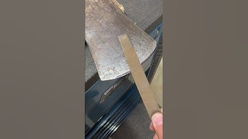How to sharpen an axe