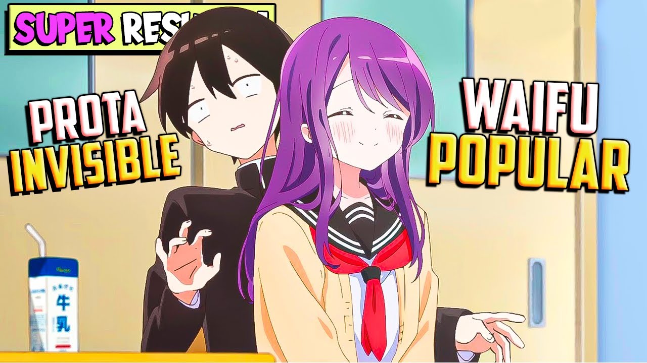 👻NADIE PODIA VERLO EXCEPTO POR LA CHICA MAS POPULAR! KUBO-SAN💜 SUPER RESUMEN