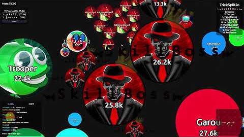 Tricksplit.io DESTROYED BIG FFA!