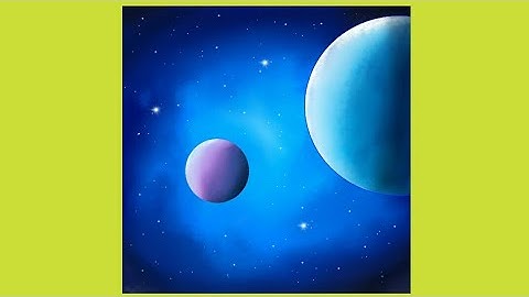 Painting for beginners || Galaxy painting || Autodesk Sketchbook ||