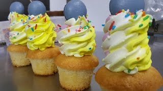 Vanilla Cupcake   || Vanilla muffins || Vanille Petit gâteau || magdalena de la vainilla